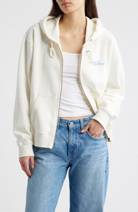 Lay Day Relaxed Cotton Blend Hoodie