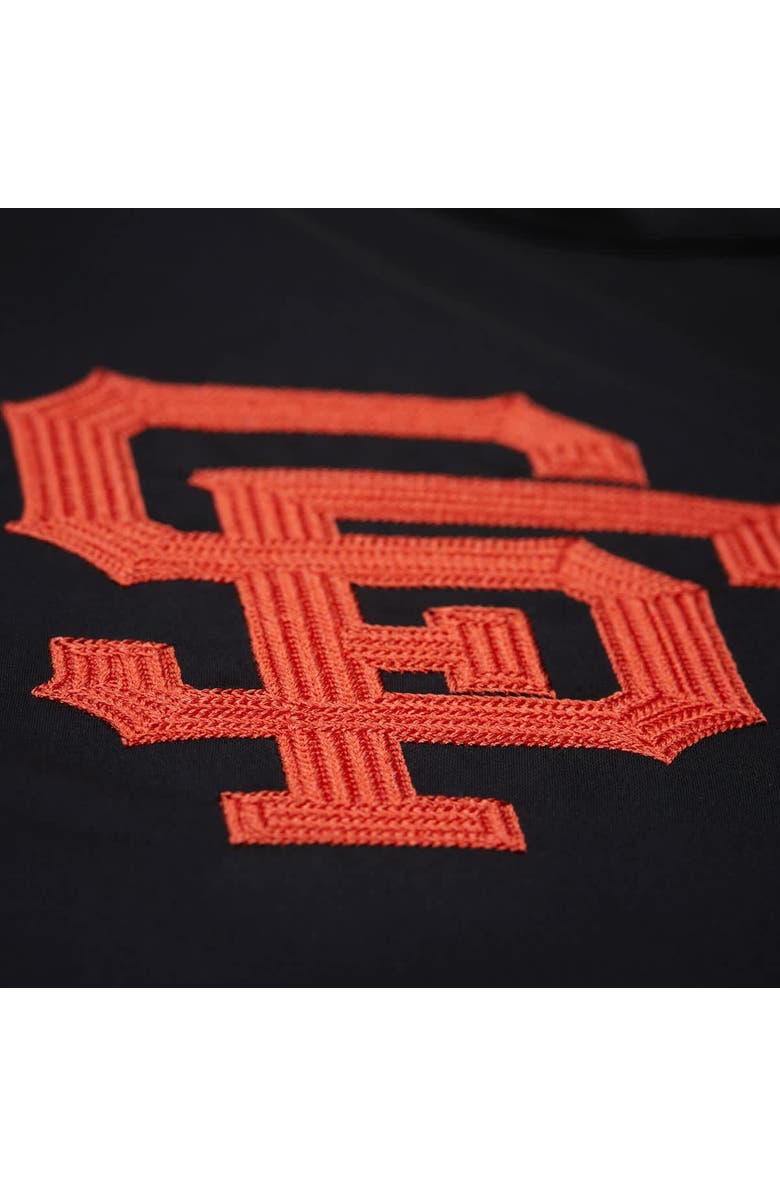 Mitchell & Ness Men's Mitchell & Ness Willie Mays Black San Francisco Giants Legends Collection Vintage Satin Full-Snap Jacket, Alternate, color, Black