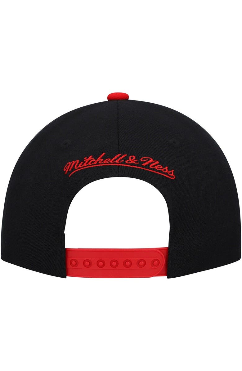 Mitchell & Ness Men's Mitchell & Ness Black D.C. United Team Script 2.0 Stretch Snapback Hat, Alternate, color, 