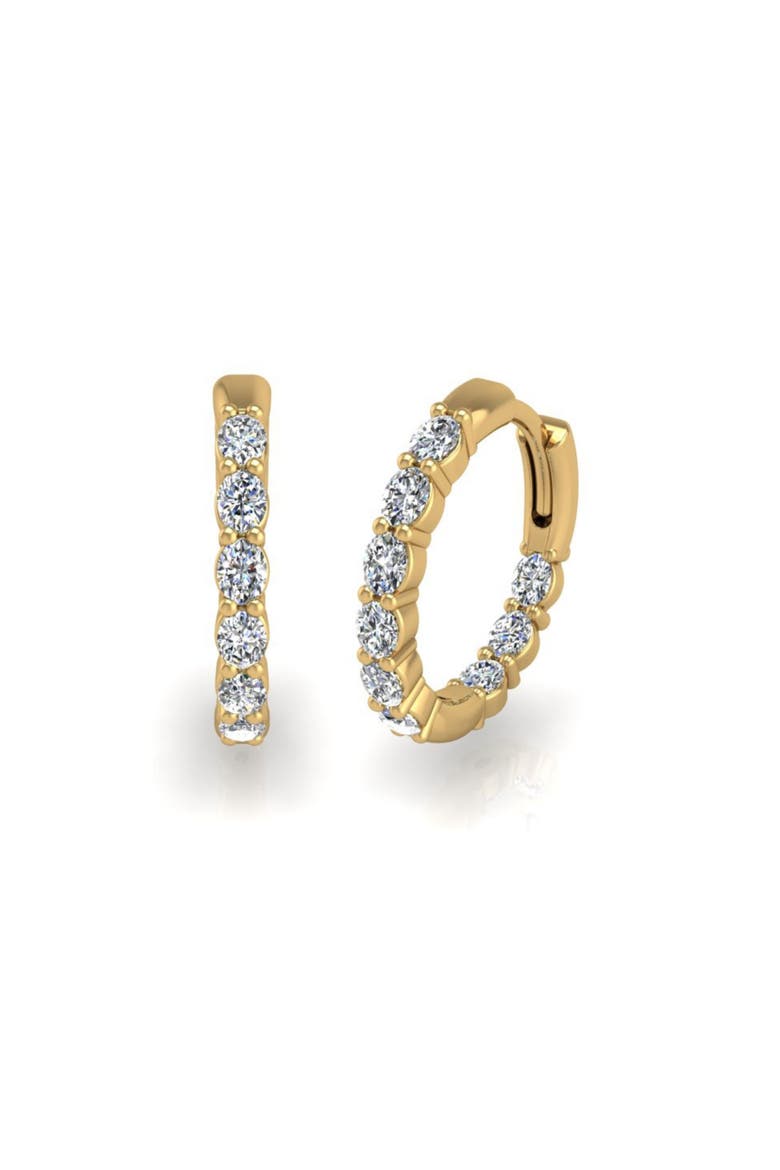 The Big-O Hoops, Alternate, color, Yellow Gold