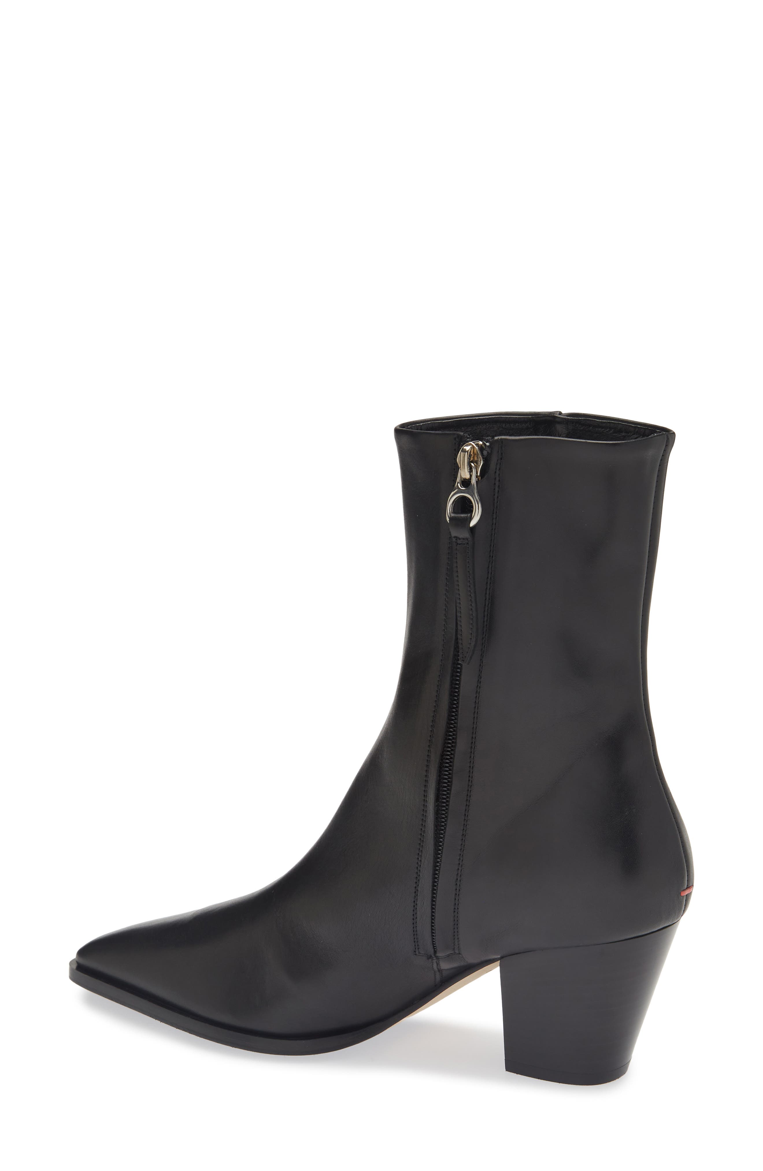 aeyde Hedvig Bootie, Alternate, color, Black