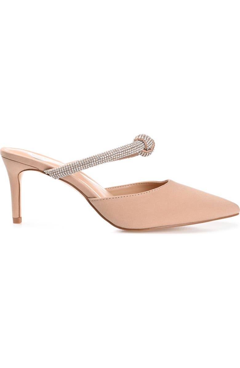 Journee Collection Lunna Mule Pump, Alternate, color, Tan