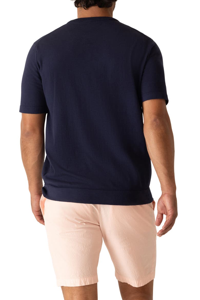 Modern Knit Crewneck T-Shirt, Alternate, color, MIDNIGHT