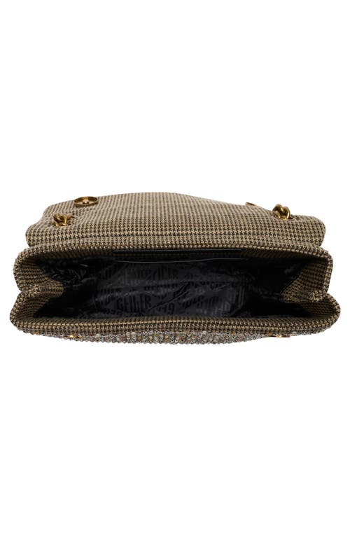 Kurt Geiger London Medium Kensington Crystal Embellished Crossbody Bag In Brown