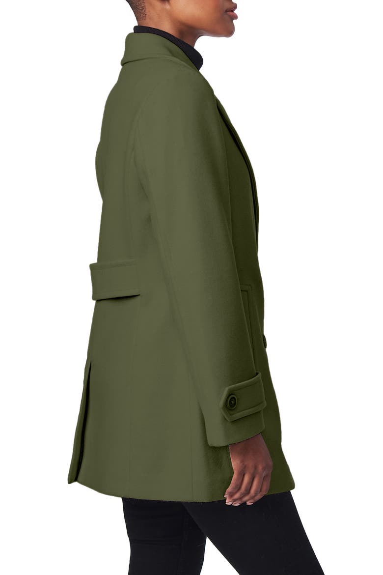 Classic Double Breasted Coat, Alternate, color, OLIVE