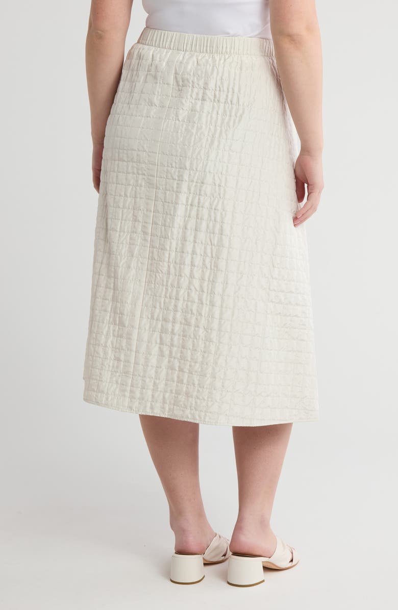 Eileen Fisher A-Line Silk Skirt, Alternate, color,