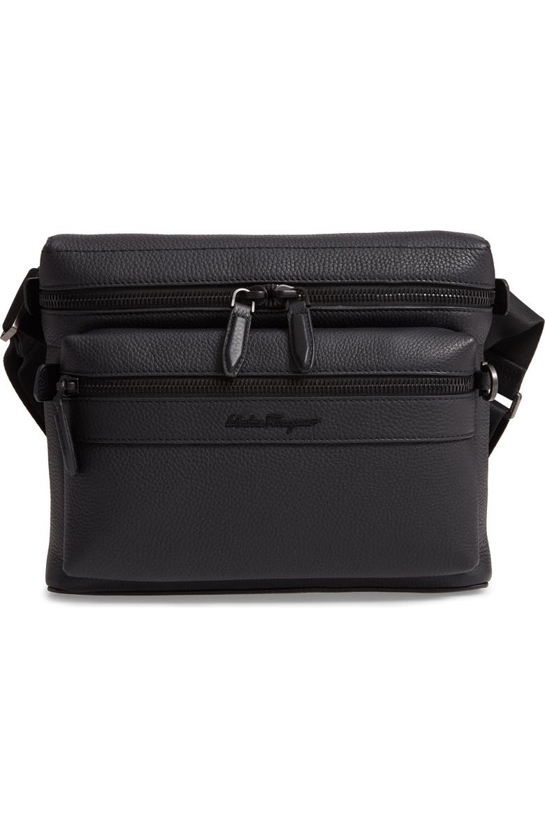 FERRAGAMO Salvatore Ferragamo Firenze Leather Shoulder Bag, Main, color,