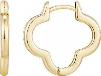 Clover Hoop Earrings