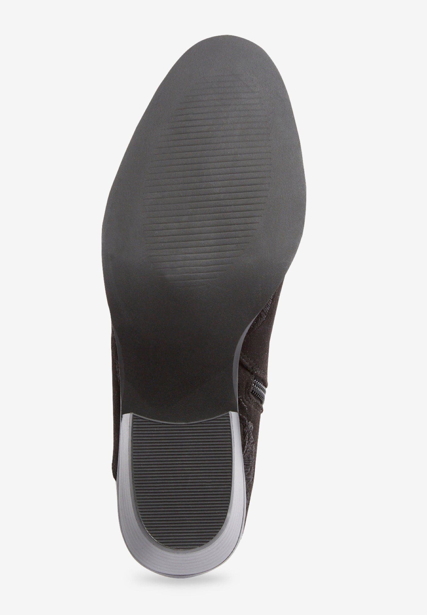 Comfortview The Gwyneth Bootie, Alternate, color, Black