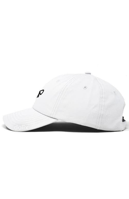 Dalix Bow Dad Cap In White