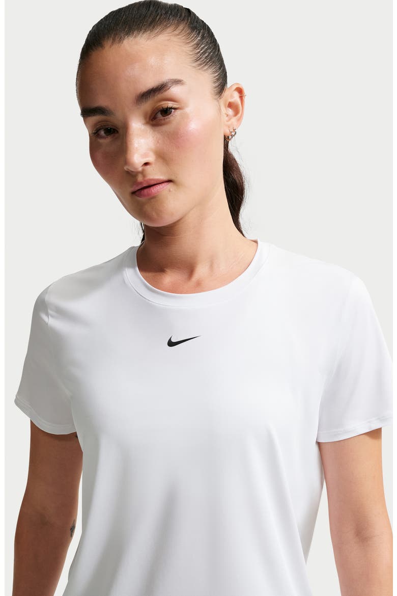 One Classic Dri-FIT Training Top, Alternate, color, 101 WHITE/BLACK