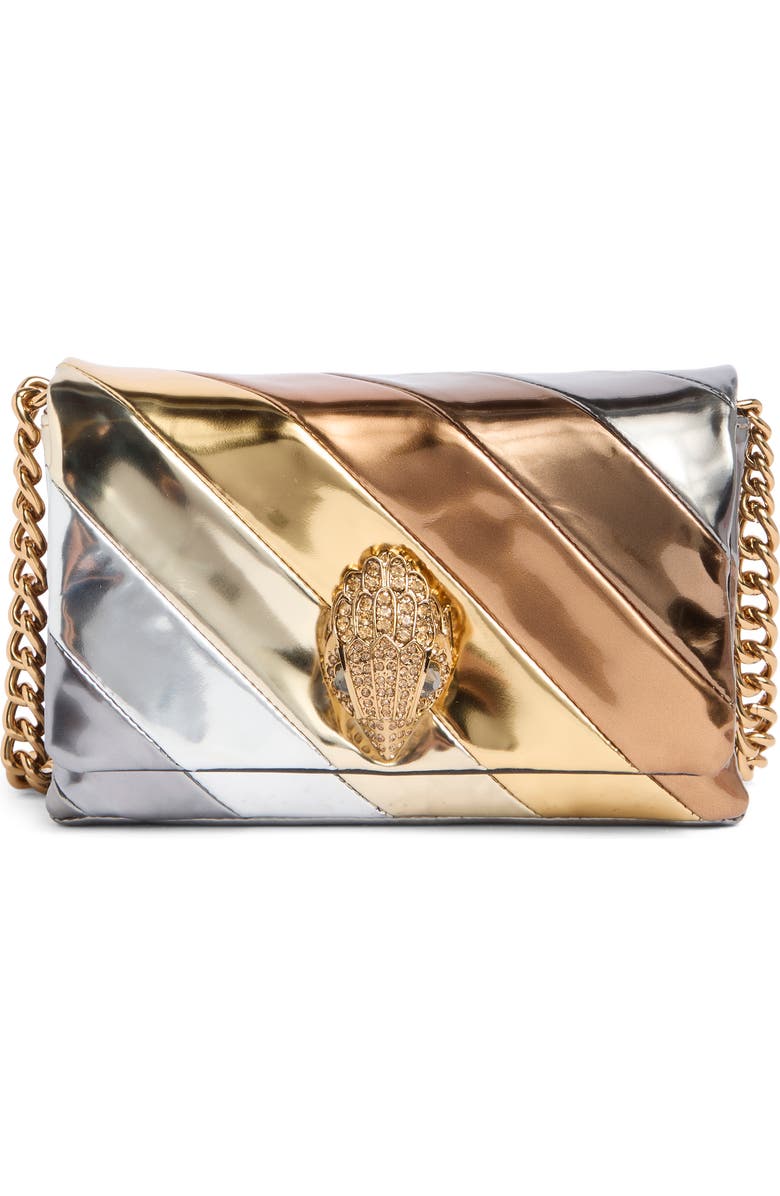 Kurt Geiger London Mini Kensington Flap Convertible Crossbody Bag, Main, color,