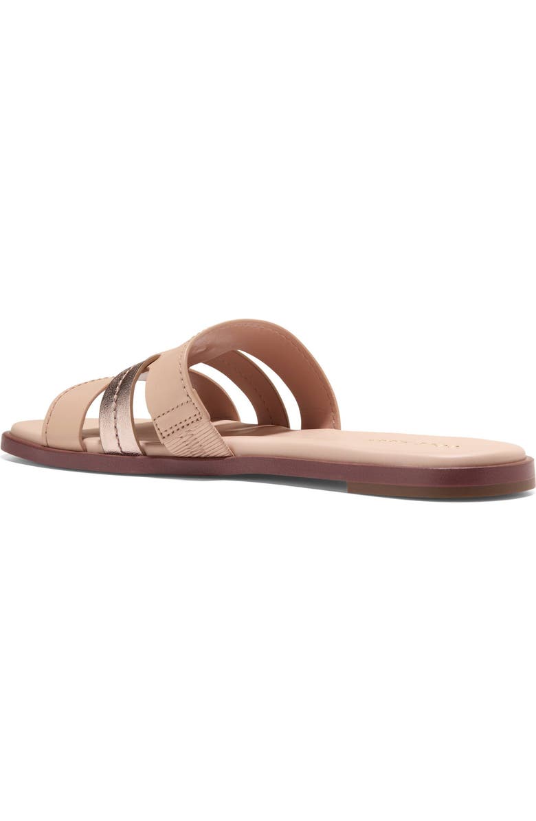 Cole Haan Flynn Fisherman Slide Sandal, Alternate, color, Ch Porcelain/ Rose Gold Talca
