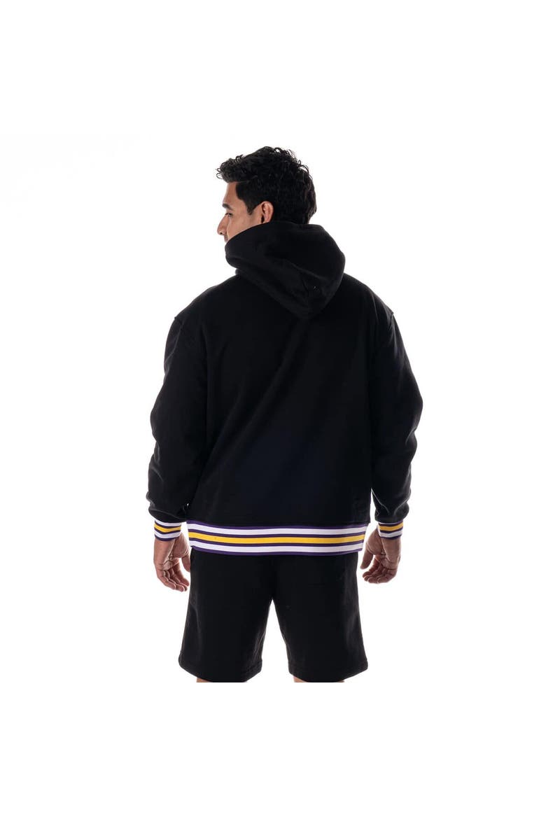 Unisex The Wild Collective Black Los Angeles Lakers Custom Rib Tonal Premium Hoodie, Alternate, color, Black