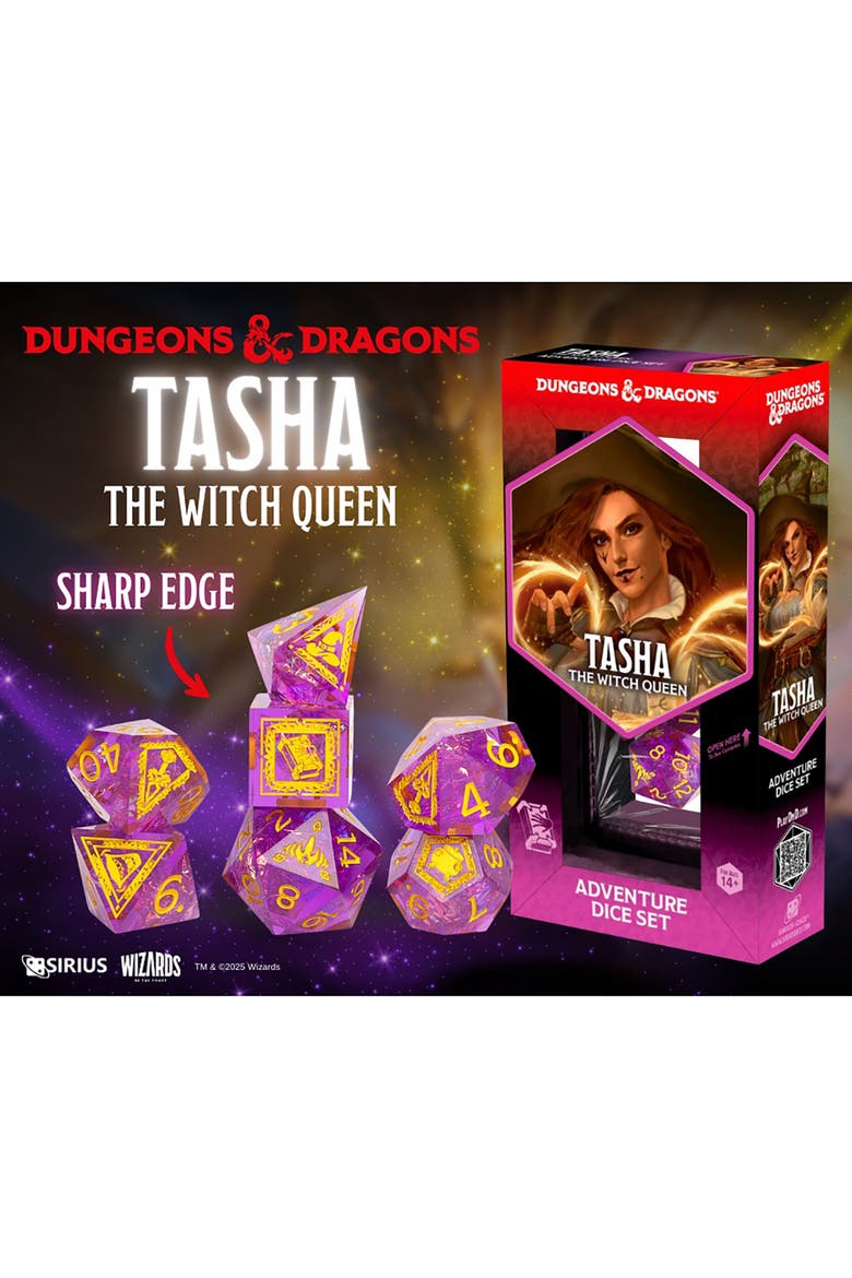 Purple and Yellow Dice Pack, Alternate, color, Multicolored