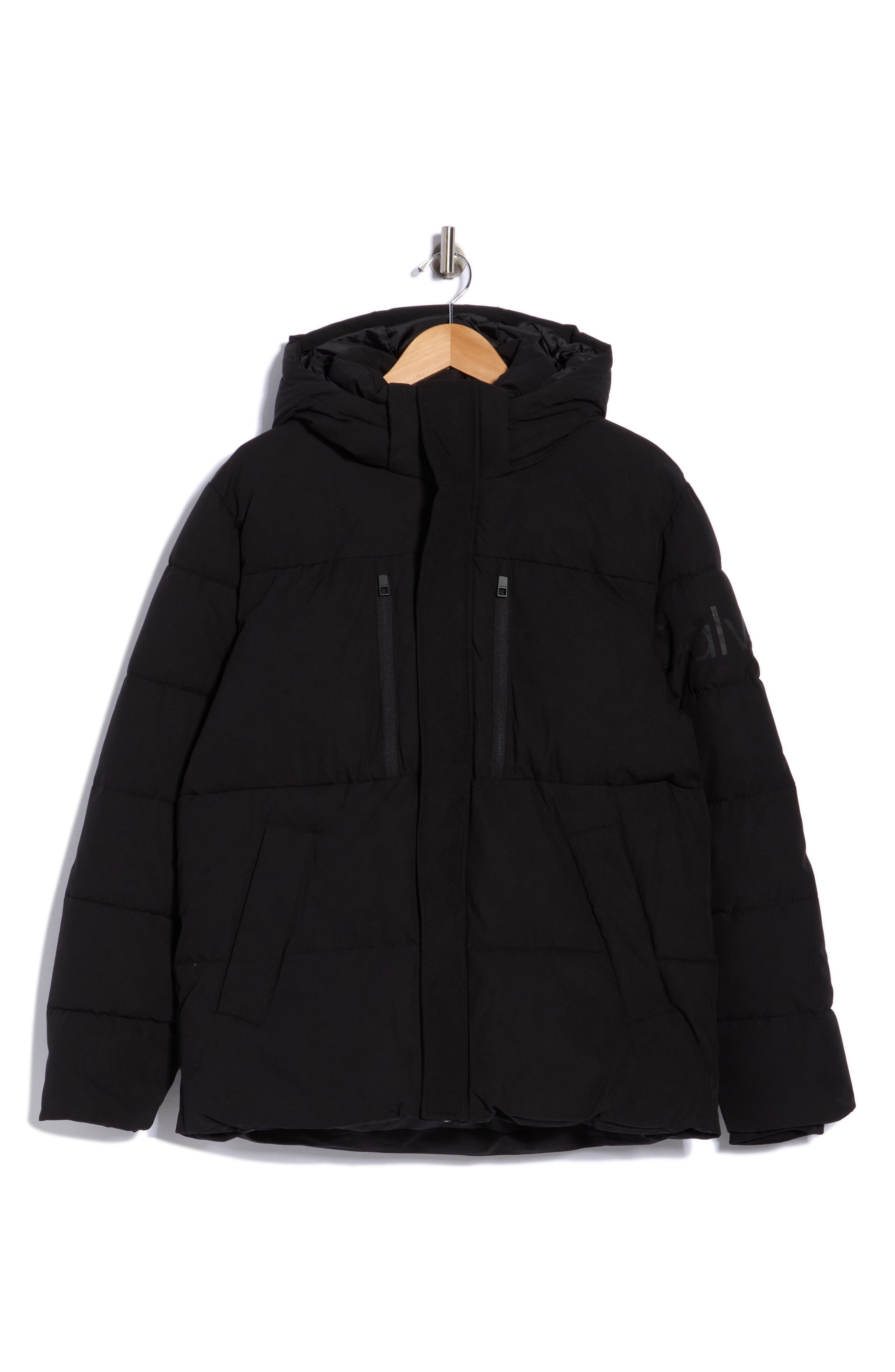 Stretch Logo Puffer Jacket