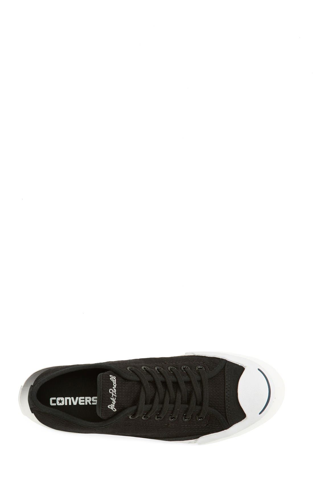 'Jack Purcell' Garment Dye Low Top Sneaker (Nordstrom Exclusive), Alternate, color, BLACK CANVAS