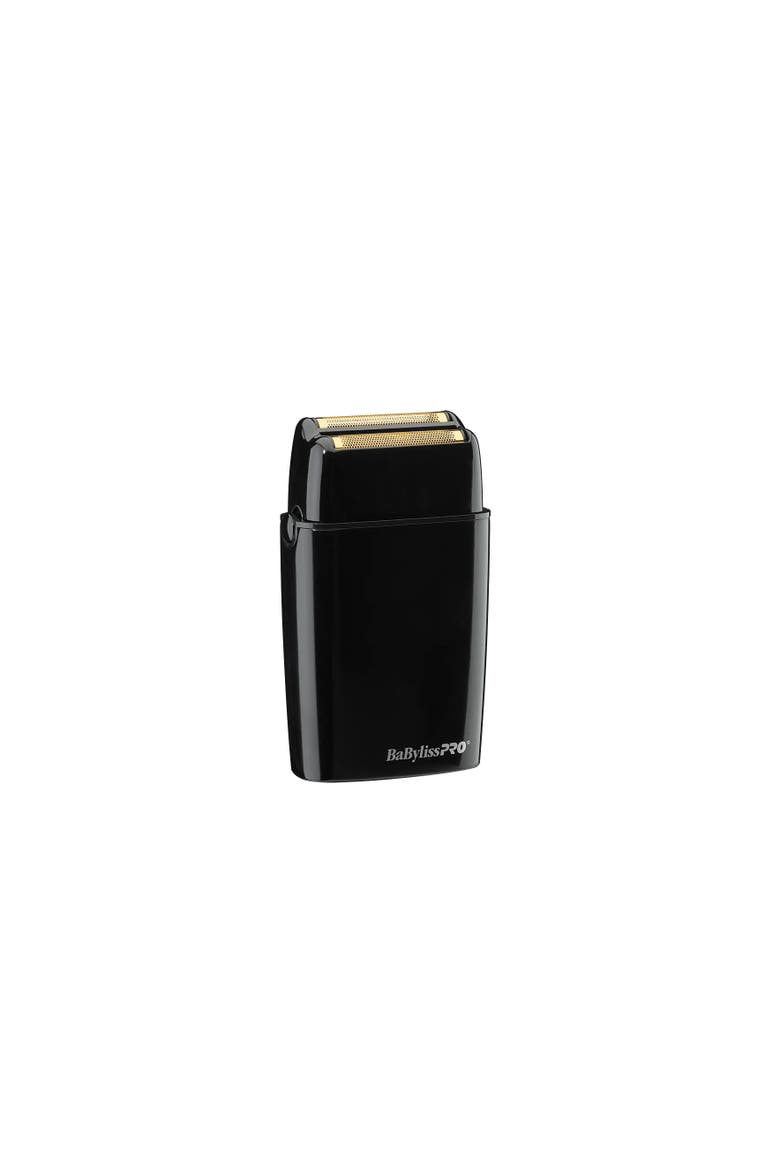 Cordless BlackFX Double-Foil Shaver, Main, color, Black