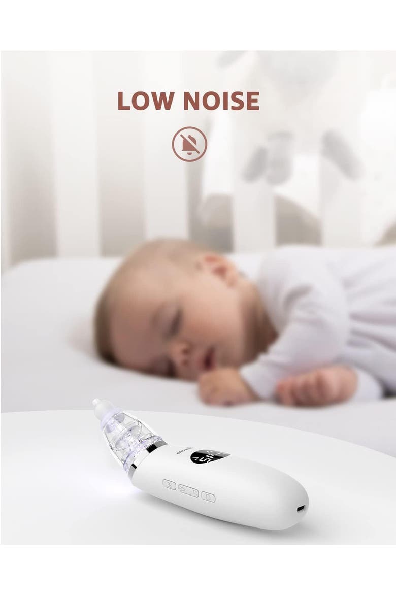 Baby Nasal Aspirator, Alternate, color, White