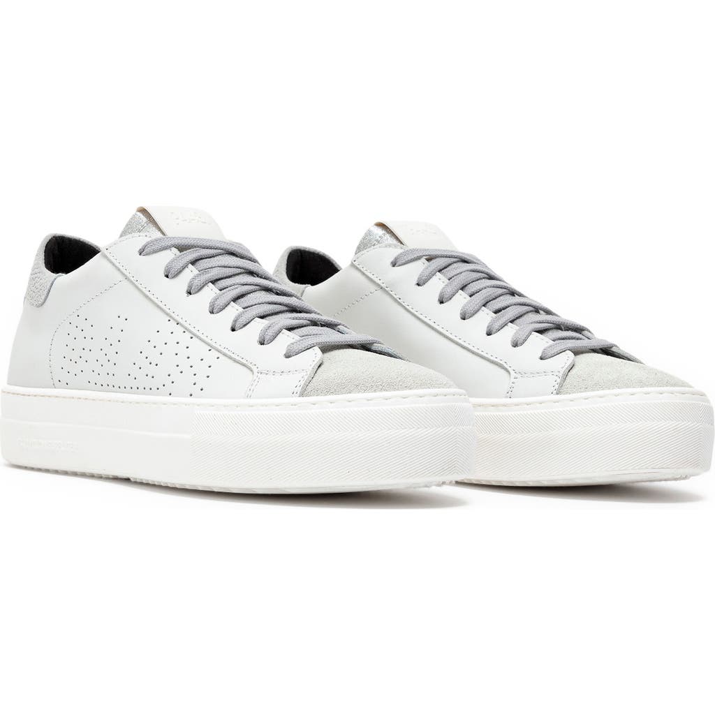 P448 John Low Top Sneaker In White