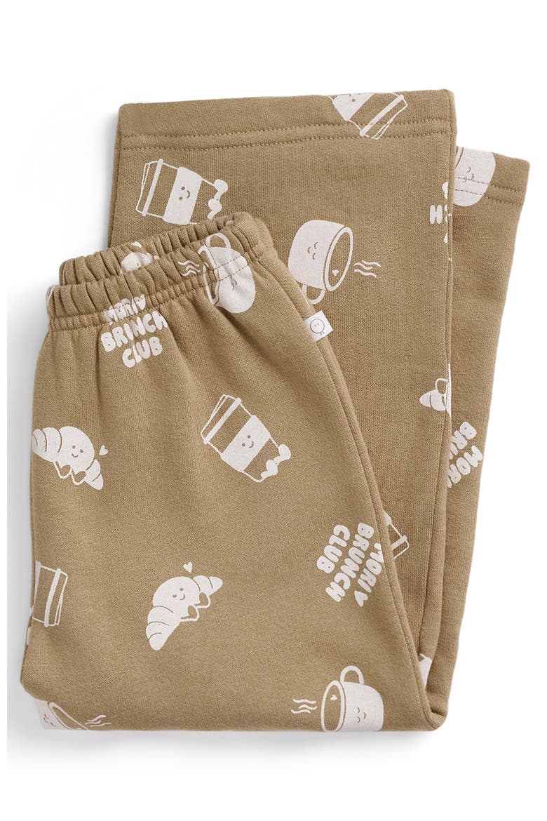 Brunch Club Joggers, Alternate, color, Sesame & Gardenia