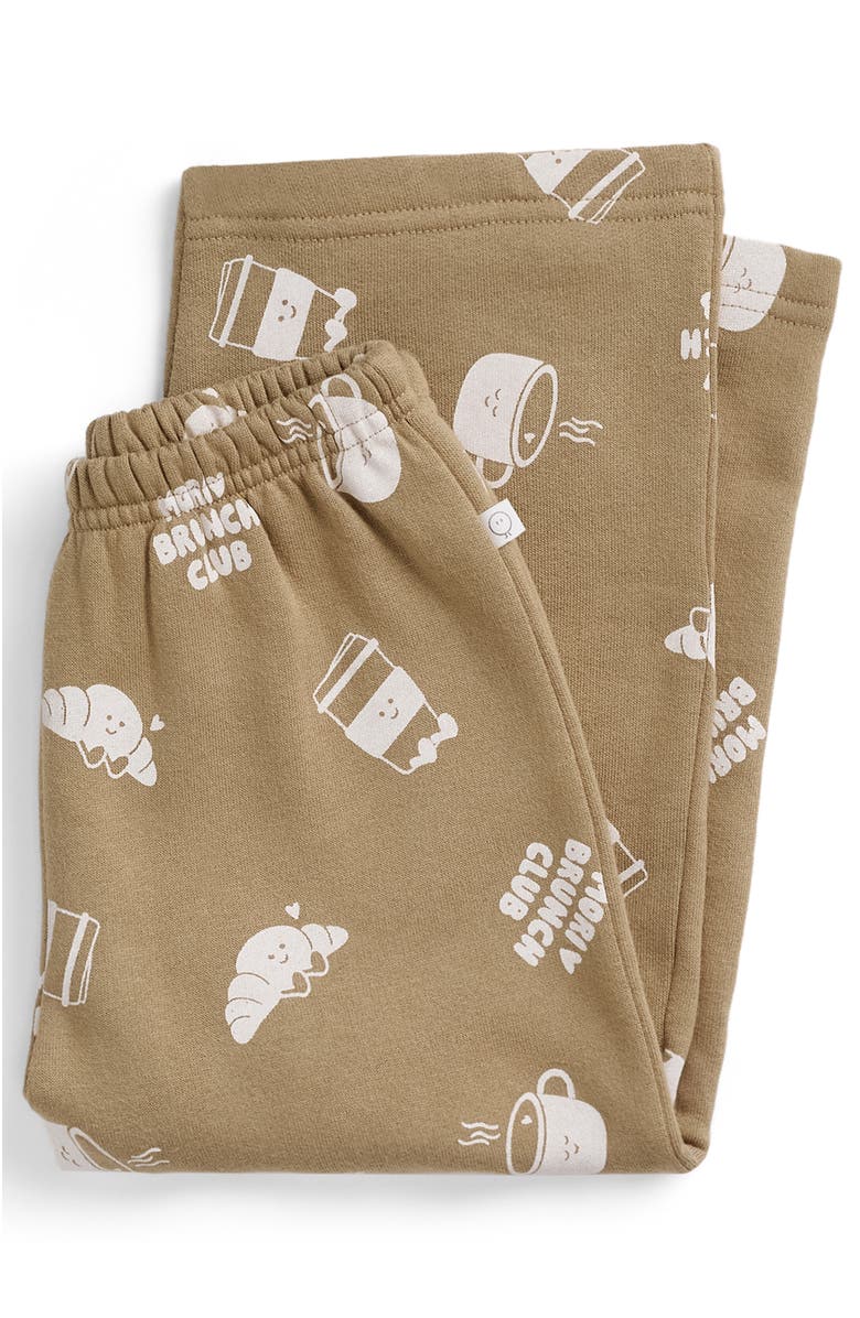 MORI Brunch Club Joggers, Alternate, color, Sesame & Gardenia