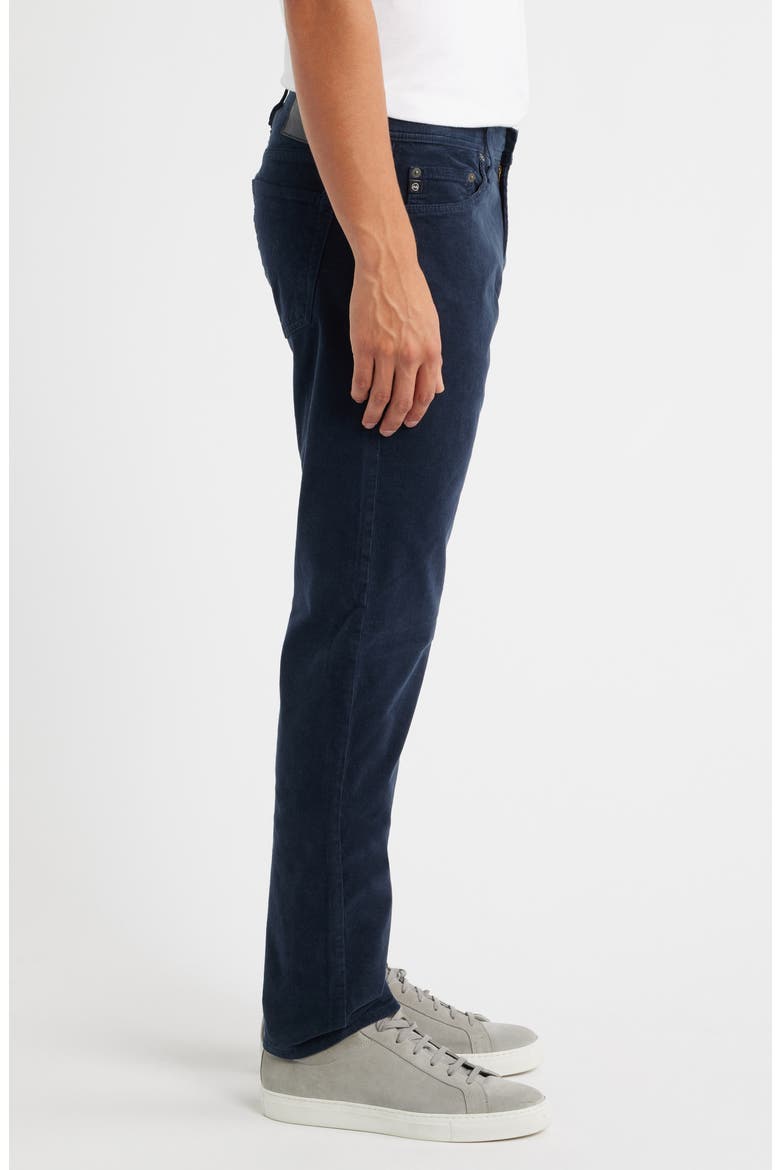 Tellis Slim Fit Corduroy Pants, Alternate, color, MIDNIGHT CHATEAU