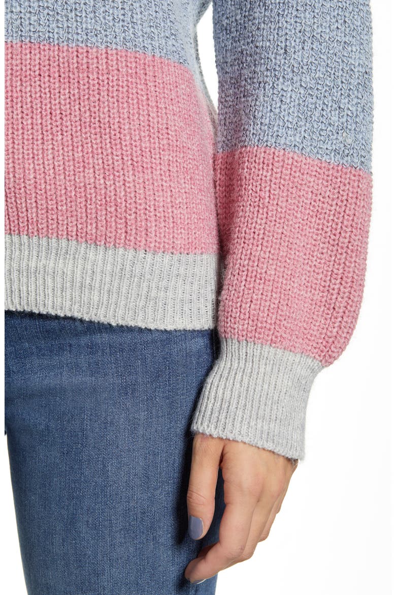 Elaine Stripe Pullover, Alternate, color, MULTI