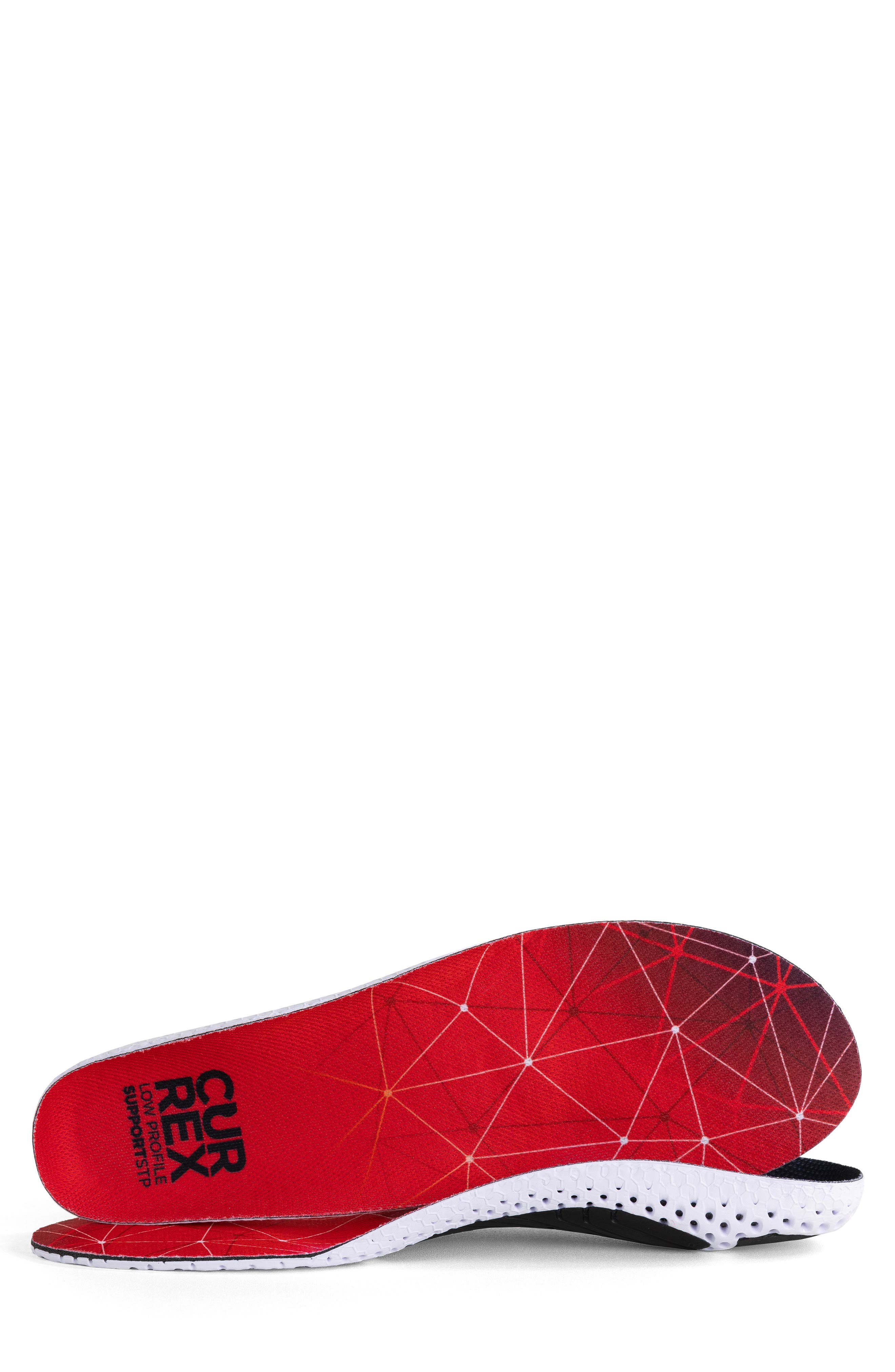 Gender Inclusive SupportSTP Low Profile Insole, Alternate, color, RED