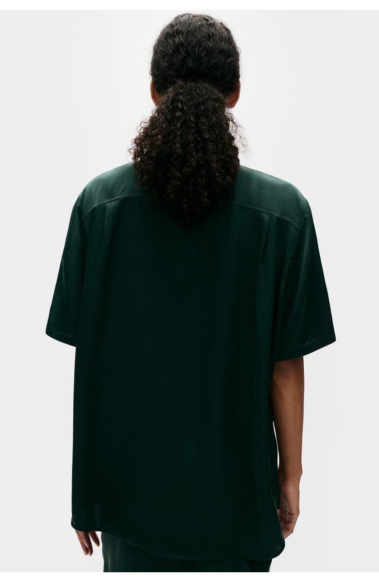 SILK LAUNDRY SHORT SLEEVE BOYFRIEND SHIRT SYMBIOTIC, Alternate, color, 