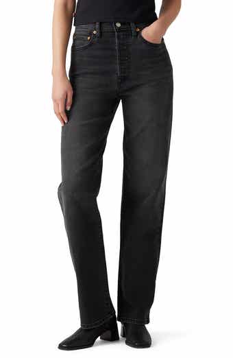 Levi's Ribcage High Waist Straight Leg Jeans
