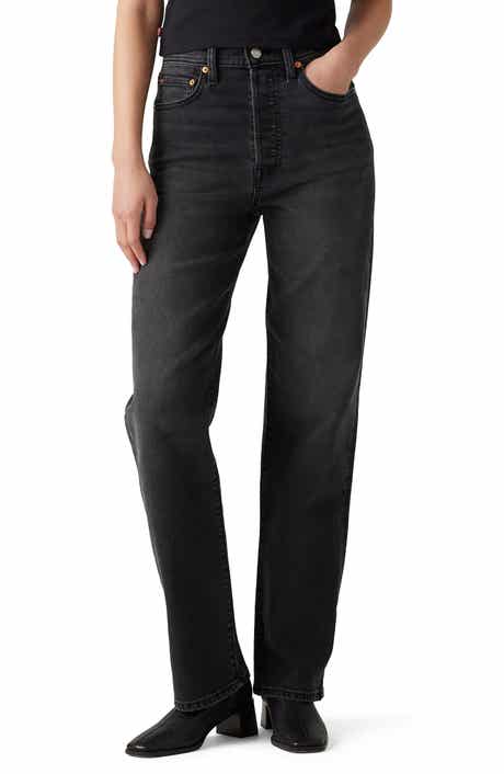 Levi's Ribcage High Waist Straight Leg Jeans