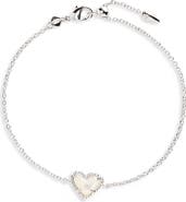 Kendra Scott Ari Heart Charm Bracelet