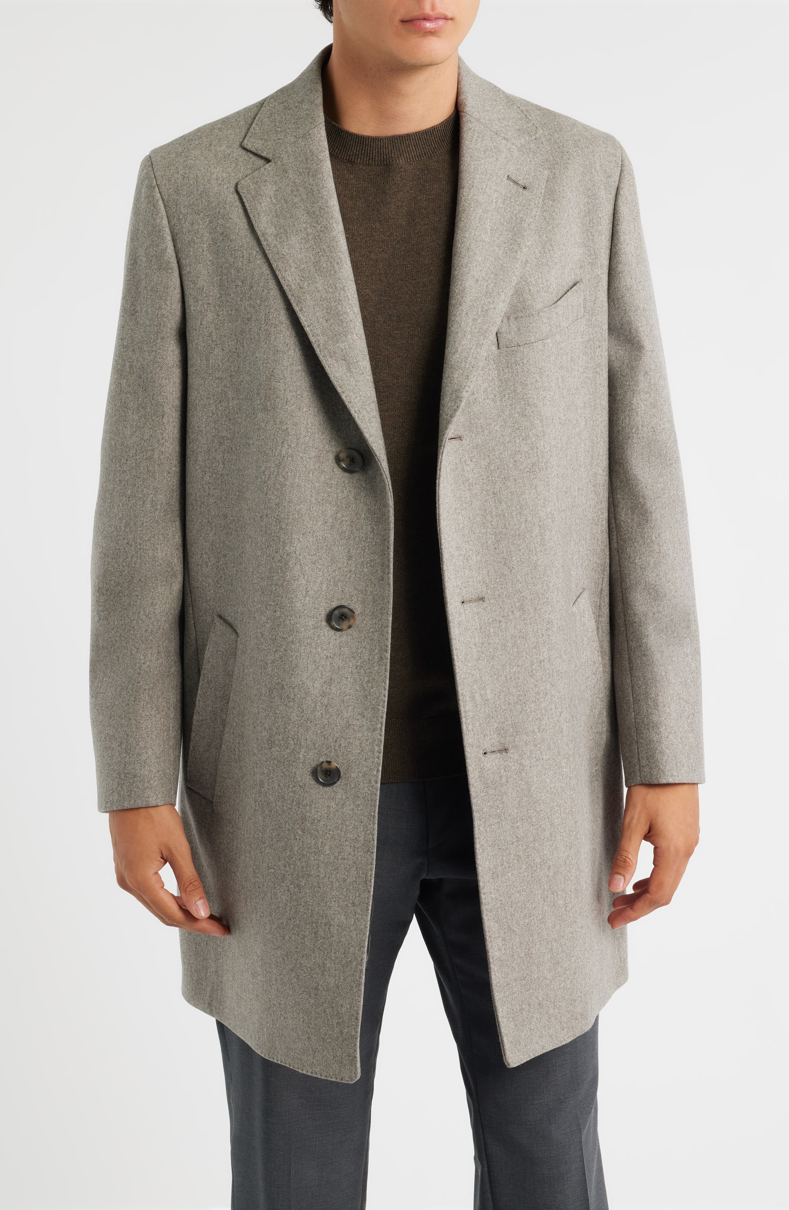 Delroy Wool Overcoat - image 2