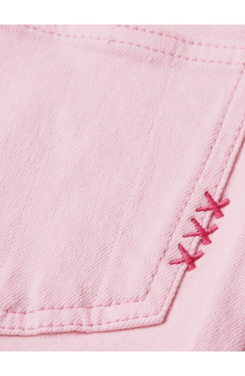 Scotch & Soda Kids' The Wave Wide Leg Jeans, Alternate, color, Lilac Snow