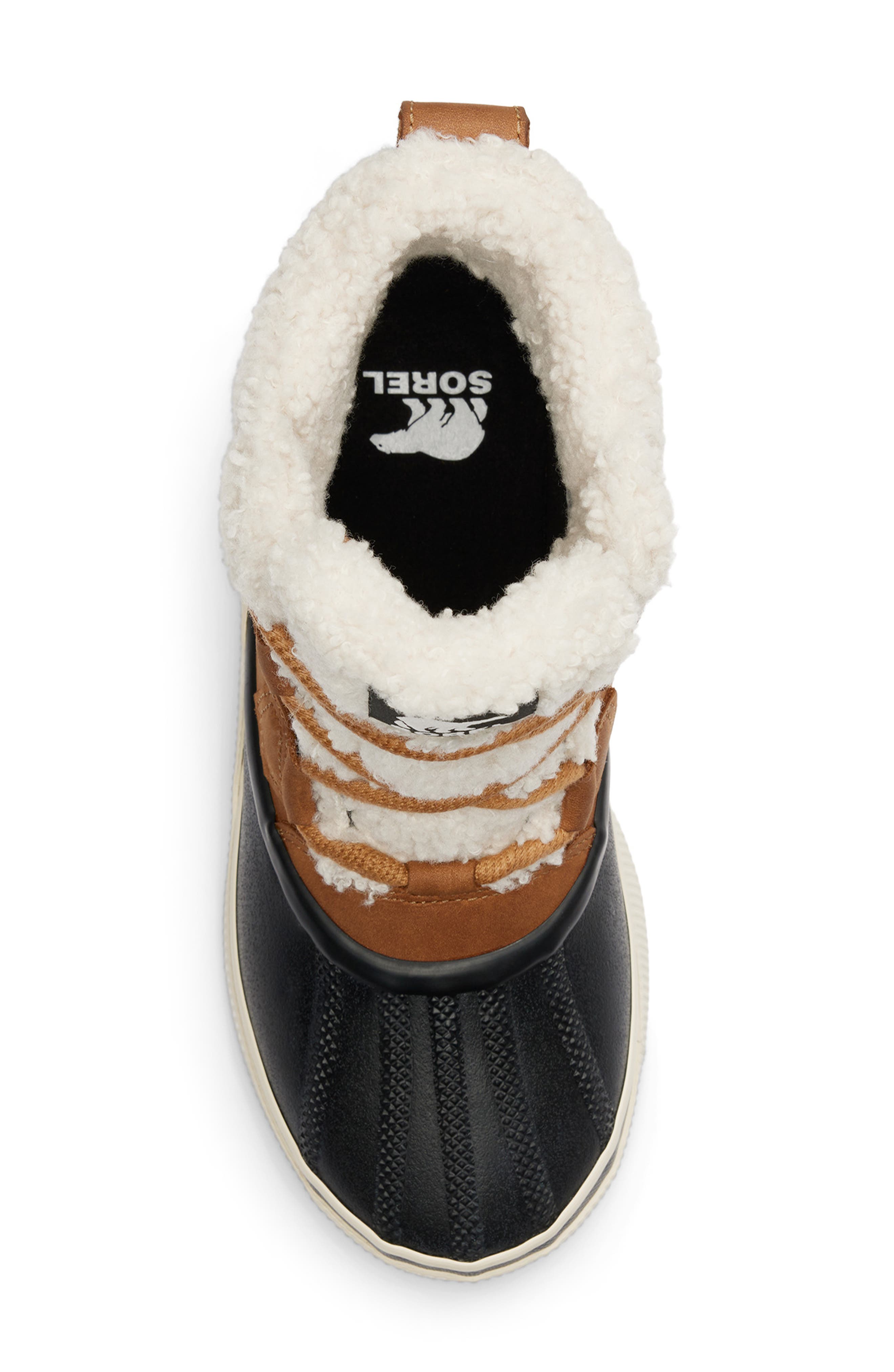 SOREL Out N About IV Chillz Waterproof Duck Boot, Alternate, color, Taffy/ Black