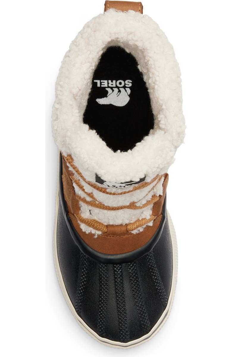 SOREL Out N About IV Chillz Waterproof Duck Boot, Alternate, color, Taffy/ Black