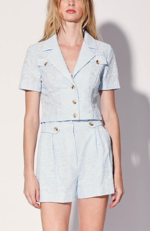 Walter Baker Miranda Jacket In Light Blue
