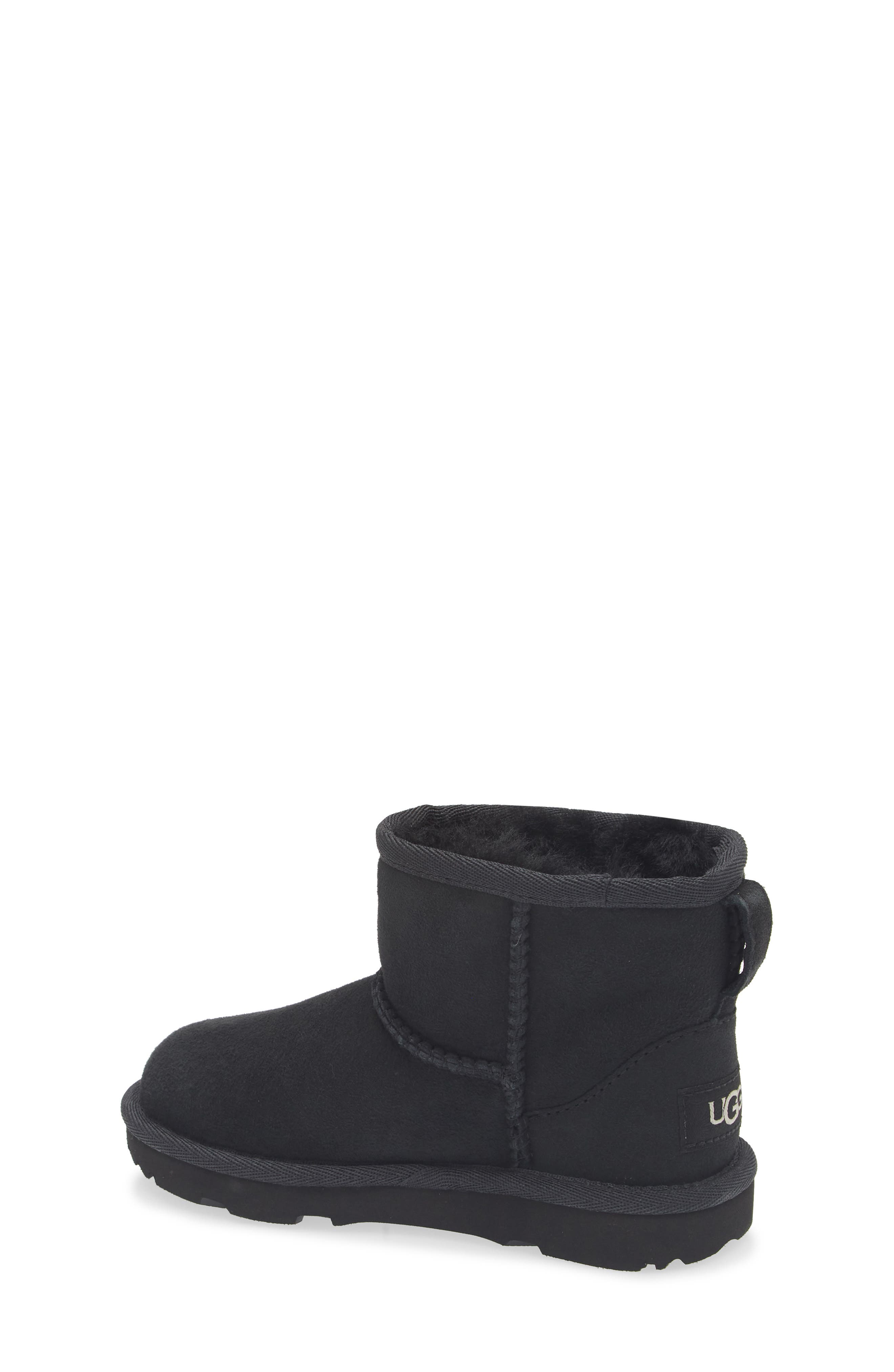 UGG<sup>®</sup> Kids' Classic Mini II Boot, Alternate, color, Black