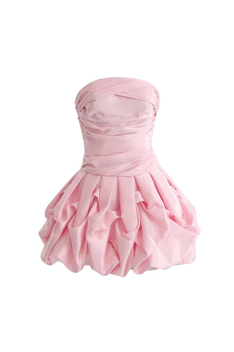Pleated Charm Dress, Main, color, Pink
