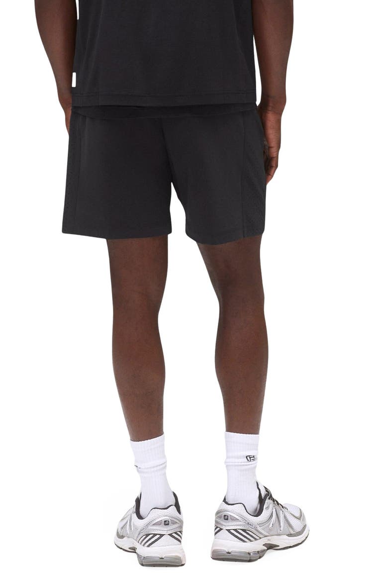 7-Inch Performance Nylon Training Shorts, Alternate, color, BLACK