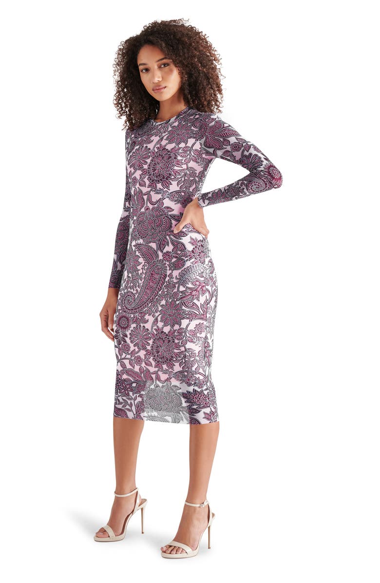 Steve Madden Hailee Body-Con Midi Dress, Alternate, color, 