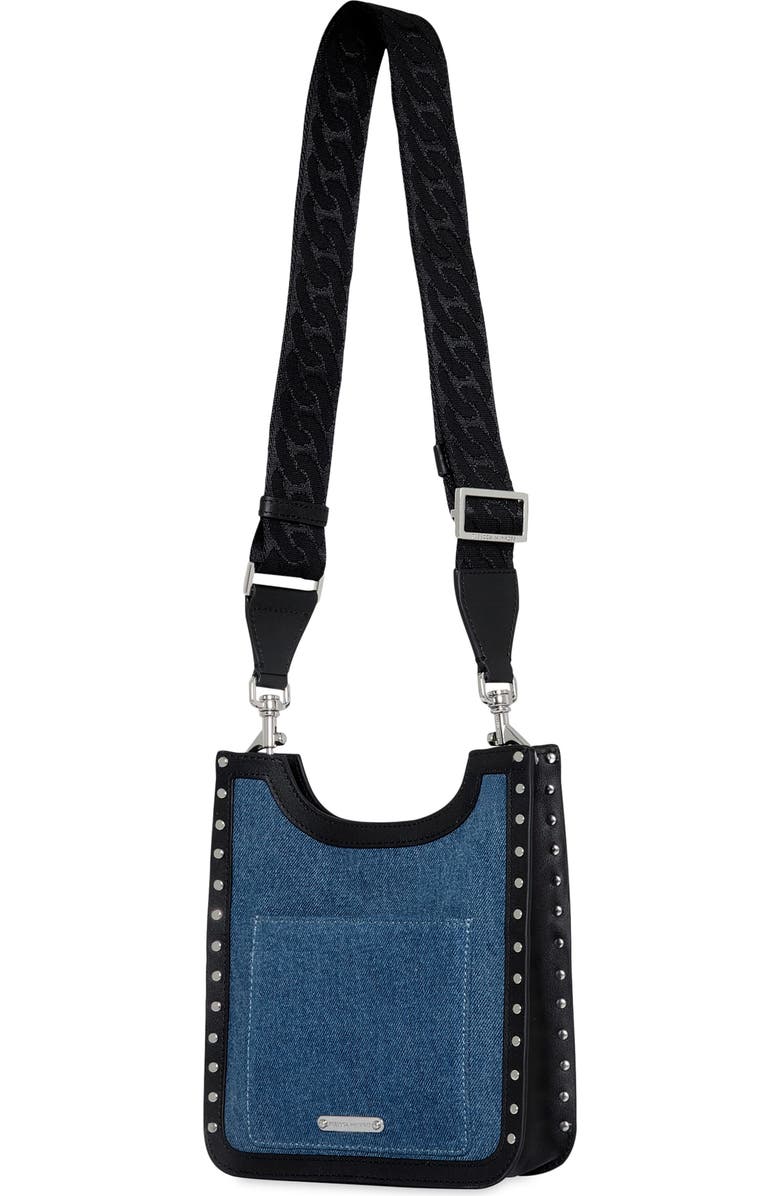 Rebecca Minkoff Mini Darren Feed Bag, Alternate, color, Denim