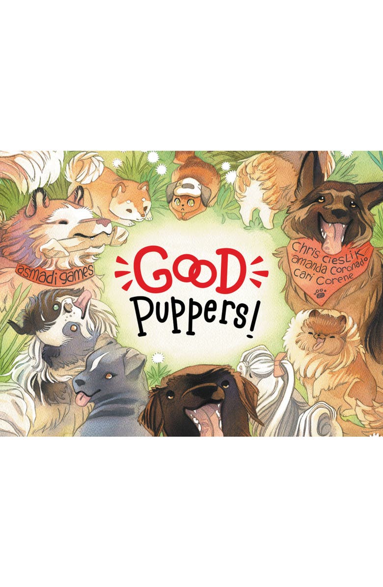 Asmadi Games Good Puppers Children's Card Game, Alternate, color, Multicolored