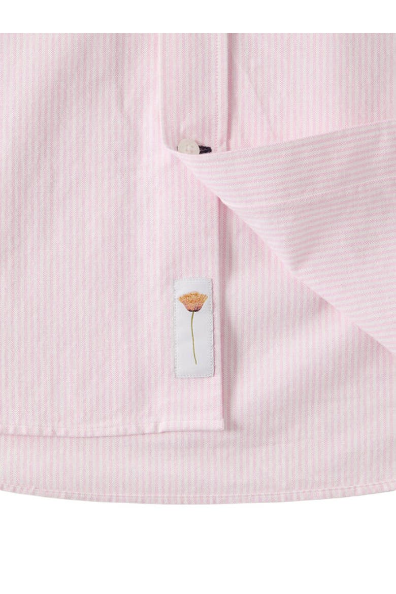 Harrison Button Down Oxford Shirt, Alternate, color, Pink Stripe