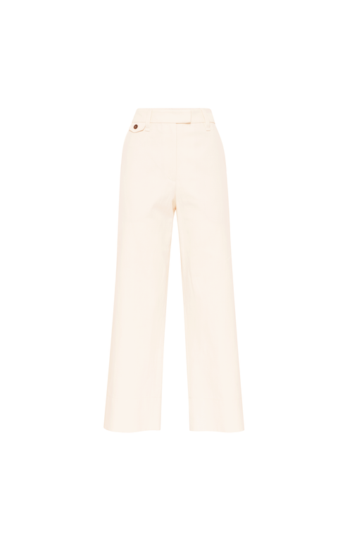 Brunello Cucinelli Chino Crop Trousers In Neutral