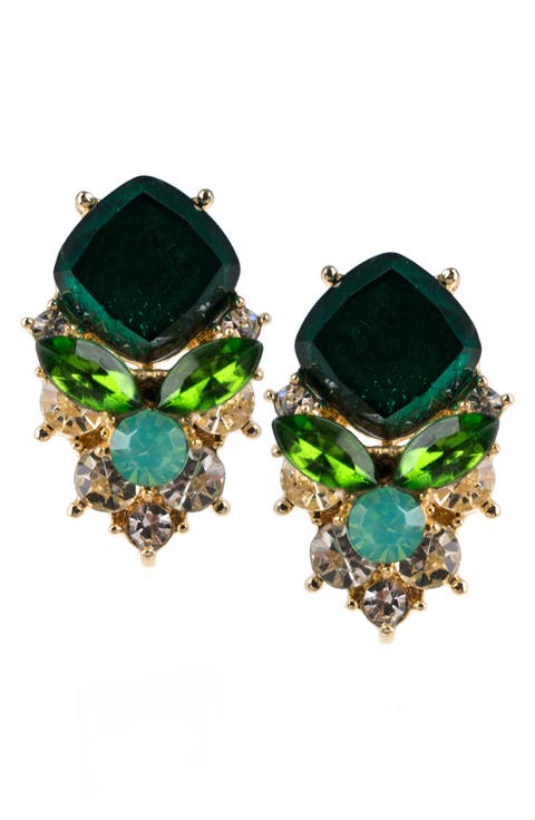 Crystal Stud Earrings