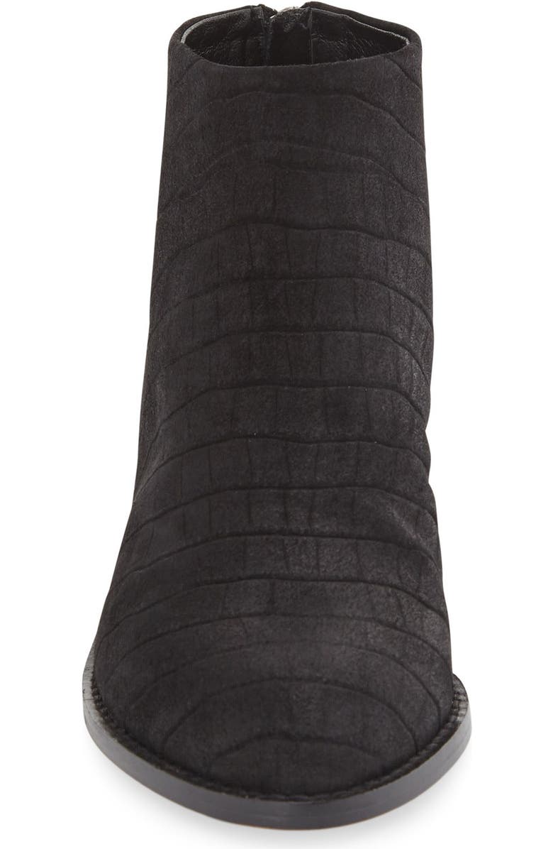 Kelsi Dagger Brooklyn 'Cumberland' Croc Embossed Bootie, Alternate, color,