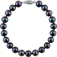 SPLENDID PEARLS Black Cultured Freshwater Pearl Bracelet