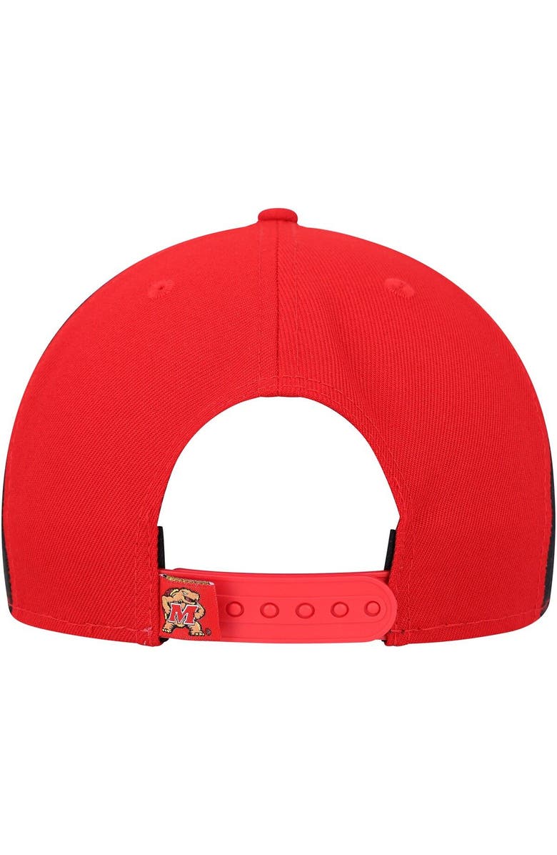 New Era Men's New Era  Red Maryland Terrapins Outright 9FIFTY Snapback Hat, Alternate, color, 